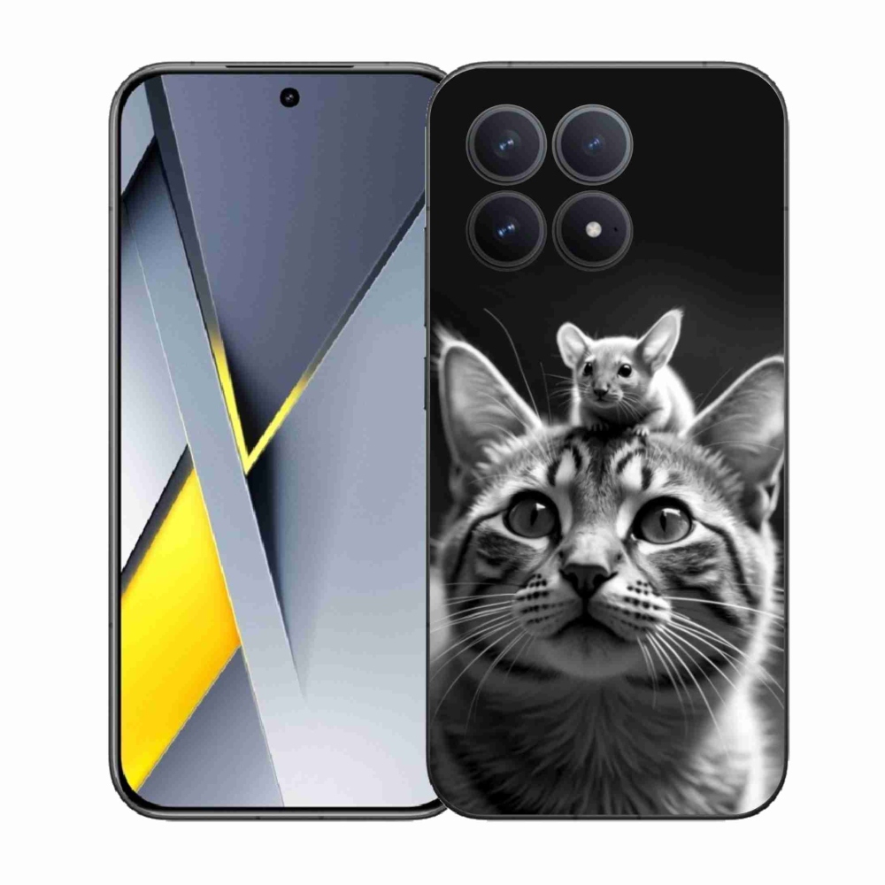 Gelový kryt mmCase na Xiaomi Poco F8 Pro - zvířecí přátelství 2