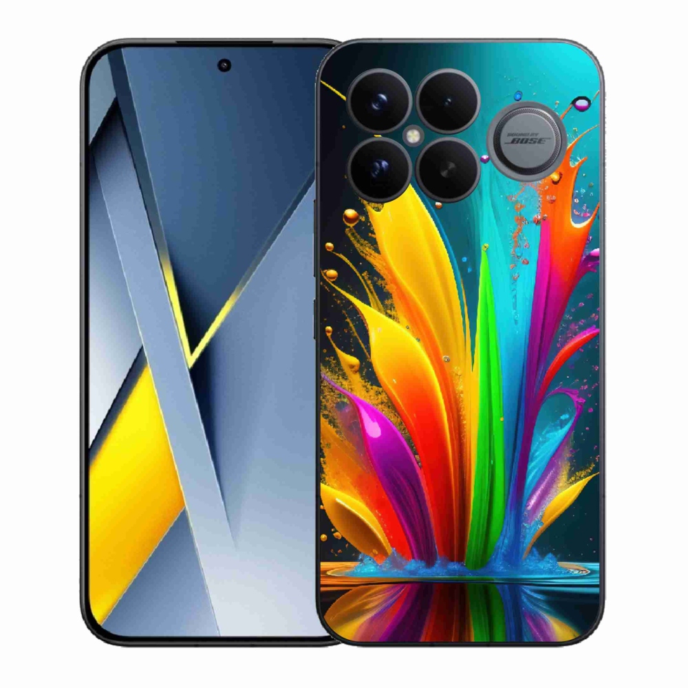 Gelový kryt mmCase na Xiaomi Poco F8 Ultra - abstraktní motiv 1