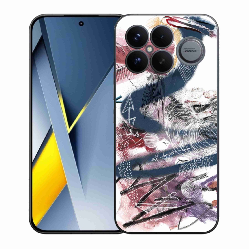 Gelový kryt mmCase na Xiaomi Poco F8 Ultra - abstraktní motiv 28