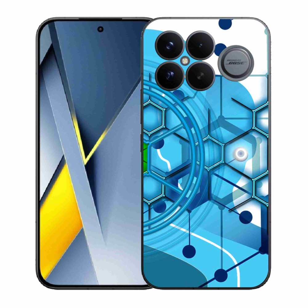 Gelový kryt mmCase na Xiaomi Poco F8 Ultra - abstraktní vzor 2