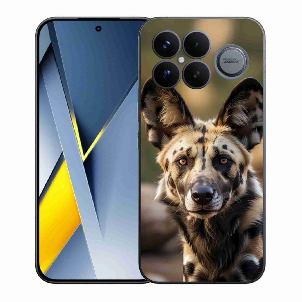 Gelový kryt mmCase na Xiaomi Poco F8 Ultra - africký divoký pes