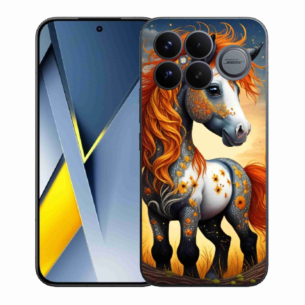 Gelový kryt mmCase na Xiaomi Poco F8 Ultra - barevný poník