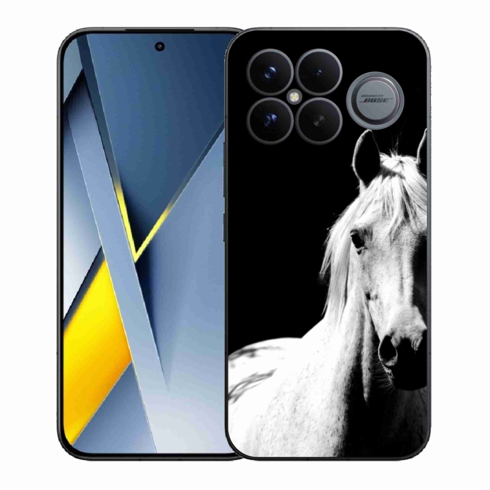 Gelový kryt mmCase na Xiaomi Poco F8 Ultra - bílý kůň 5
