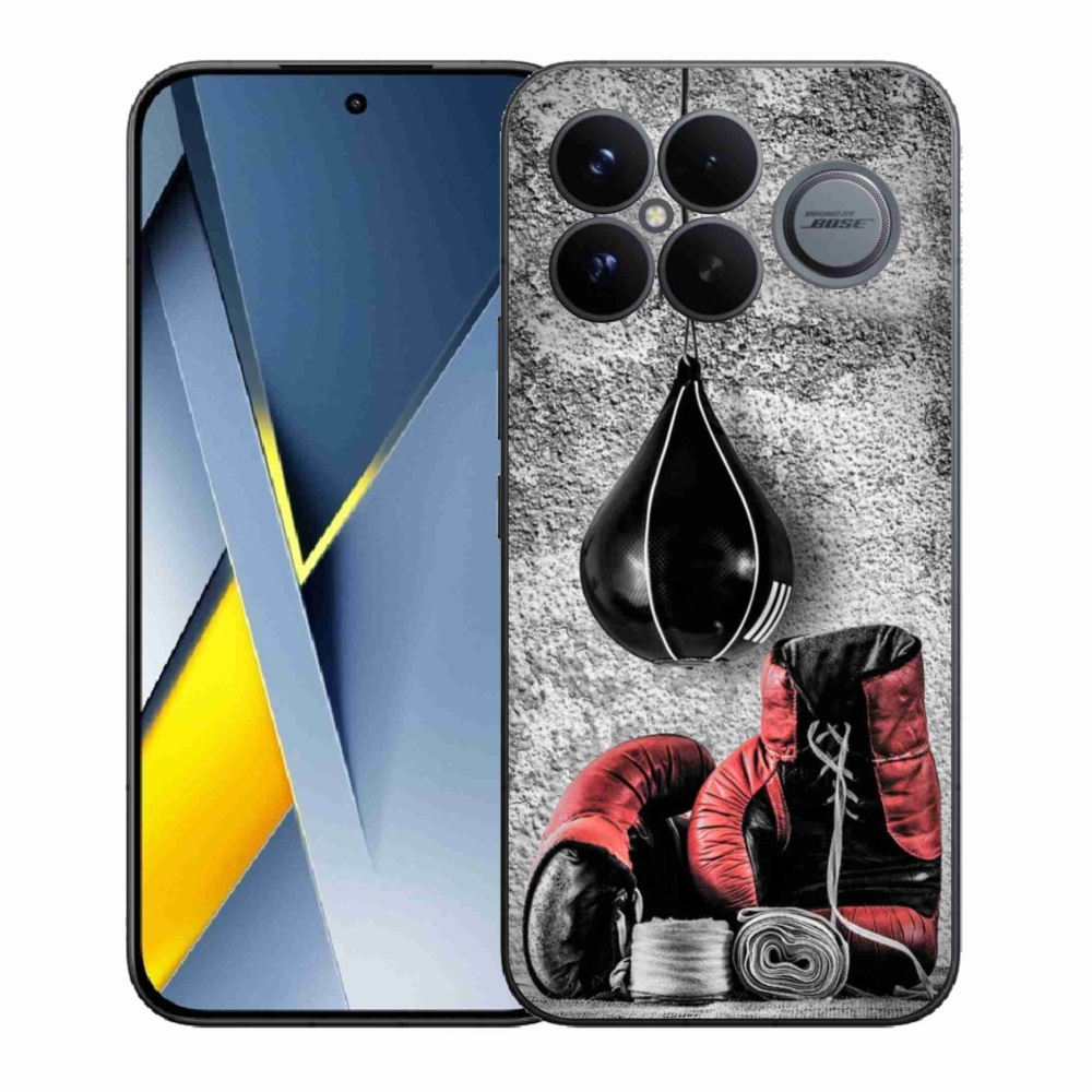 Gelový kryt mmCase na Xiaomi Poco F8 Ultra - boxovací pytel a rukavice