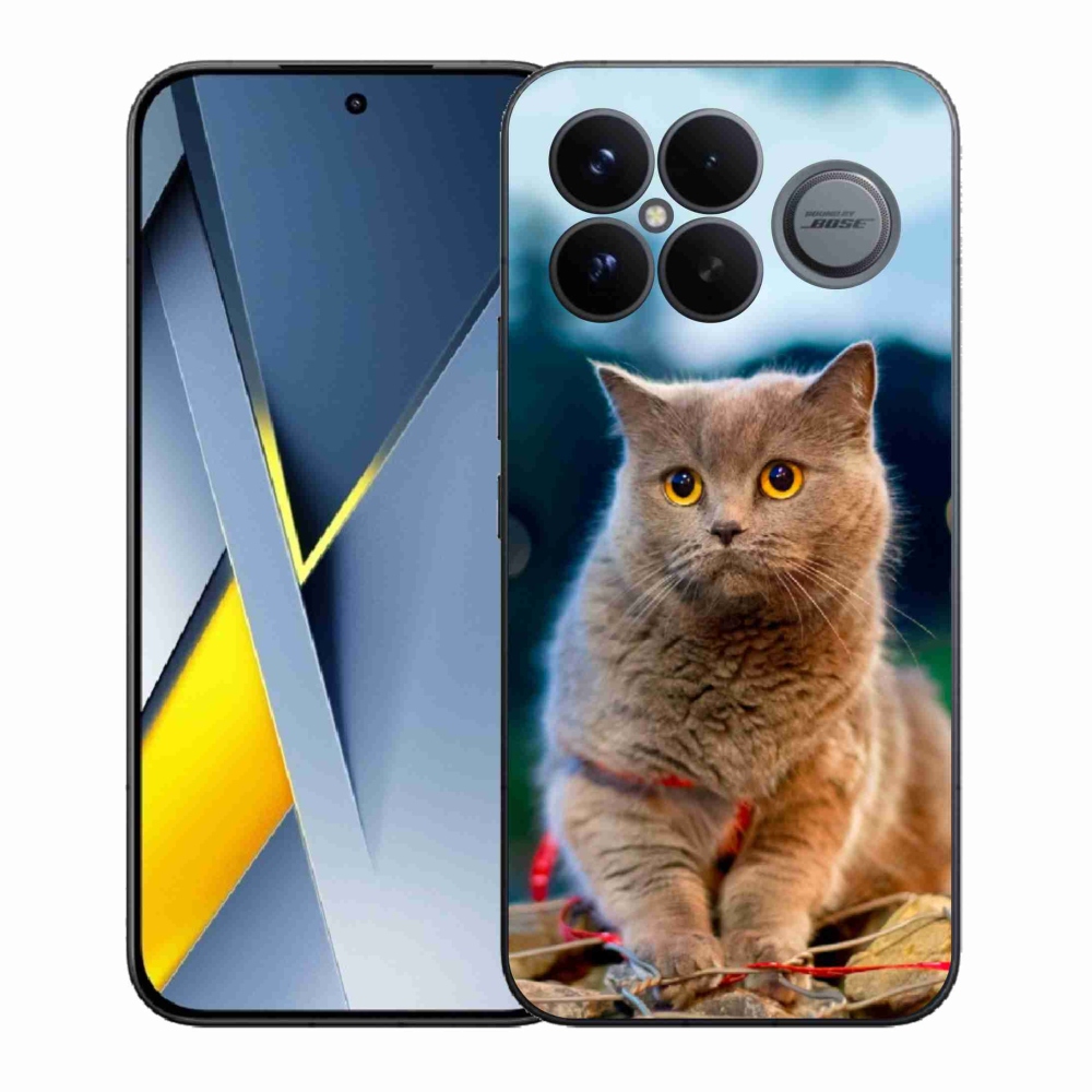 Gelový kryt mmCase na Xiaomi Poco F8 Ultra - britská modrá 2