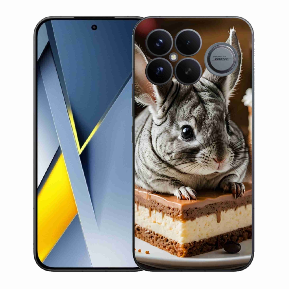 Gelový kryt mmCase na Xiaomi Poco F8 Ultra - činčila