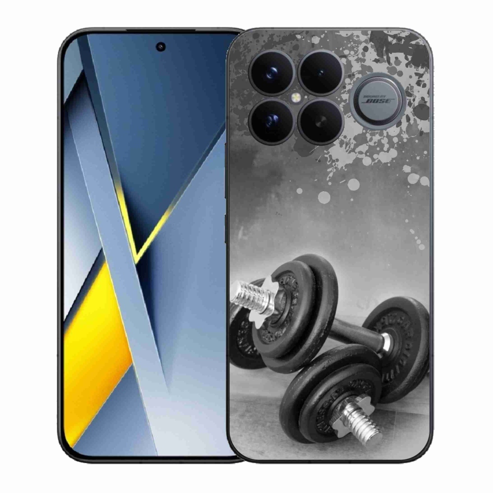 Gelový kryt mmCase na Xiaomi Poco F8 Ultra - činky 1