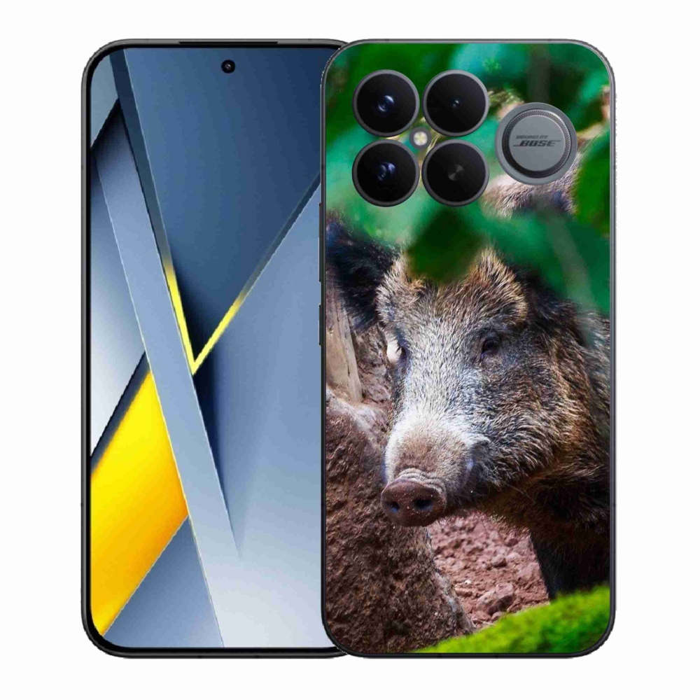 Gelový kryt mmCase na Xiaomi Poco F8 Ultra - divoké prase