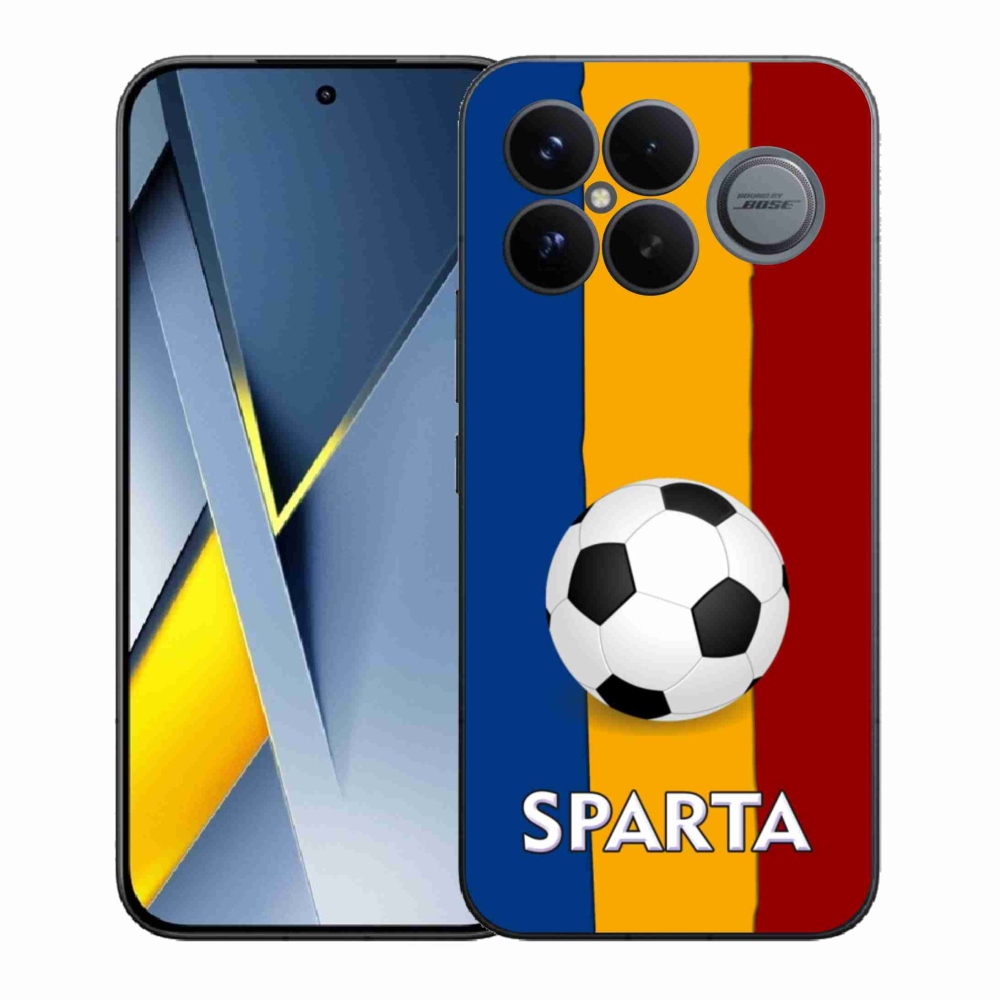Gelový kryt mmCase na Xiaomi Poco F8 Ultra - fotbal 1