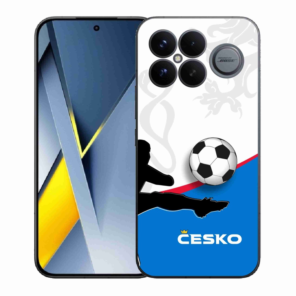 Gelový kryt mmCase na Xiaomi Poco F8 Ultra - fotbal Česko 3