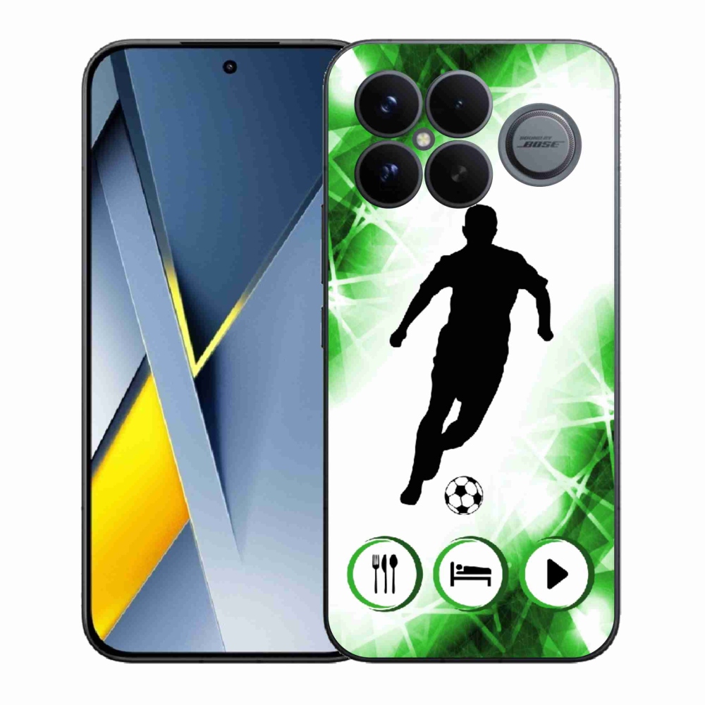 Gelový kryt mmCase na Xiaomi Poco F8 Ultra - fotbalista