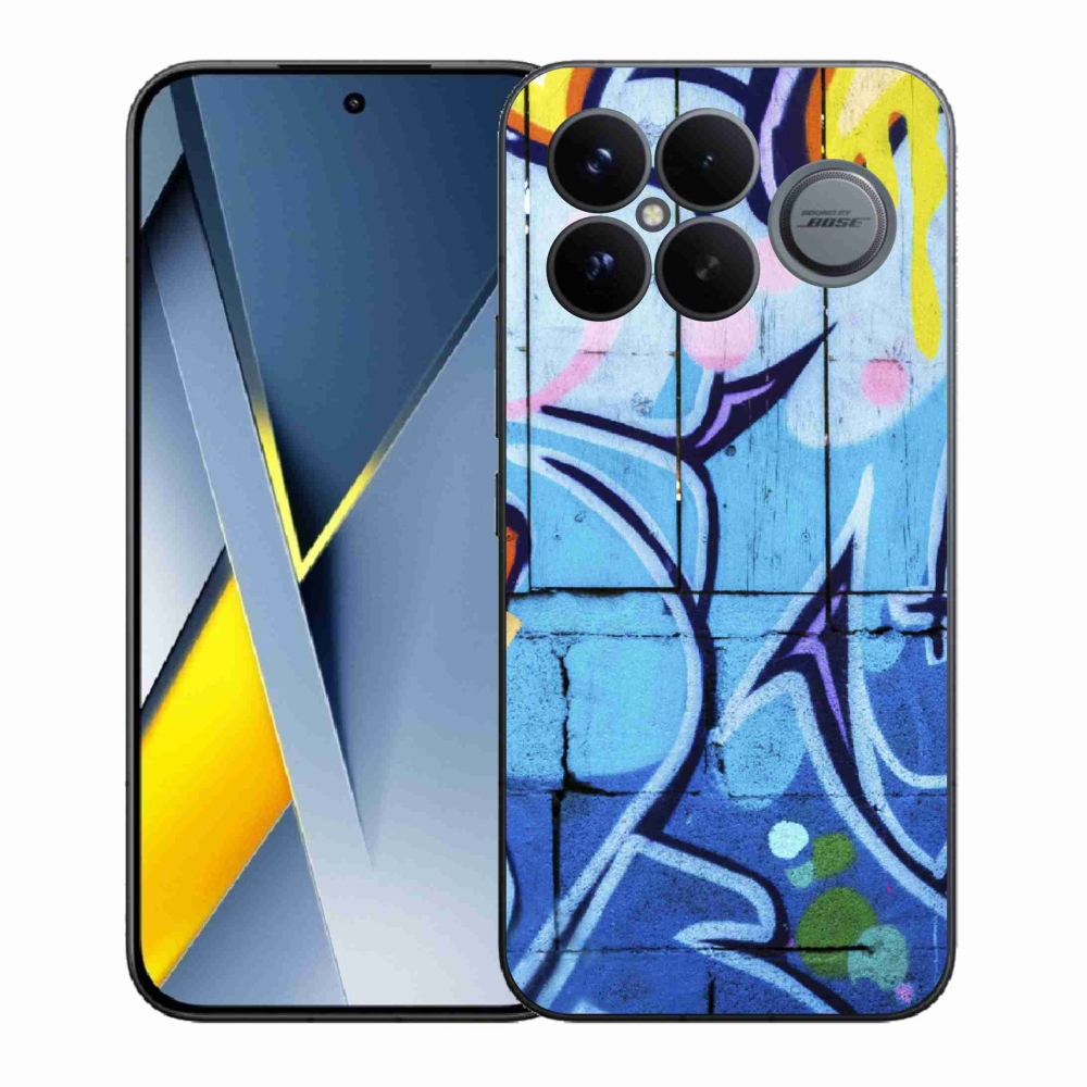 Gelový kryt mmCase na Xiaomi Poco F8 Ultra - graffiti