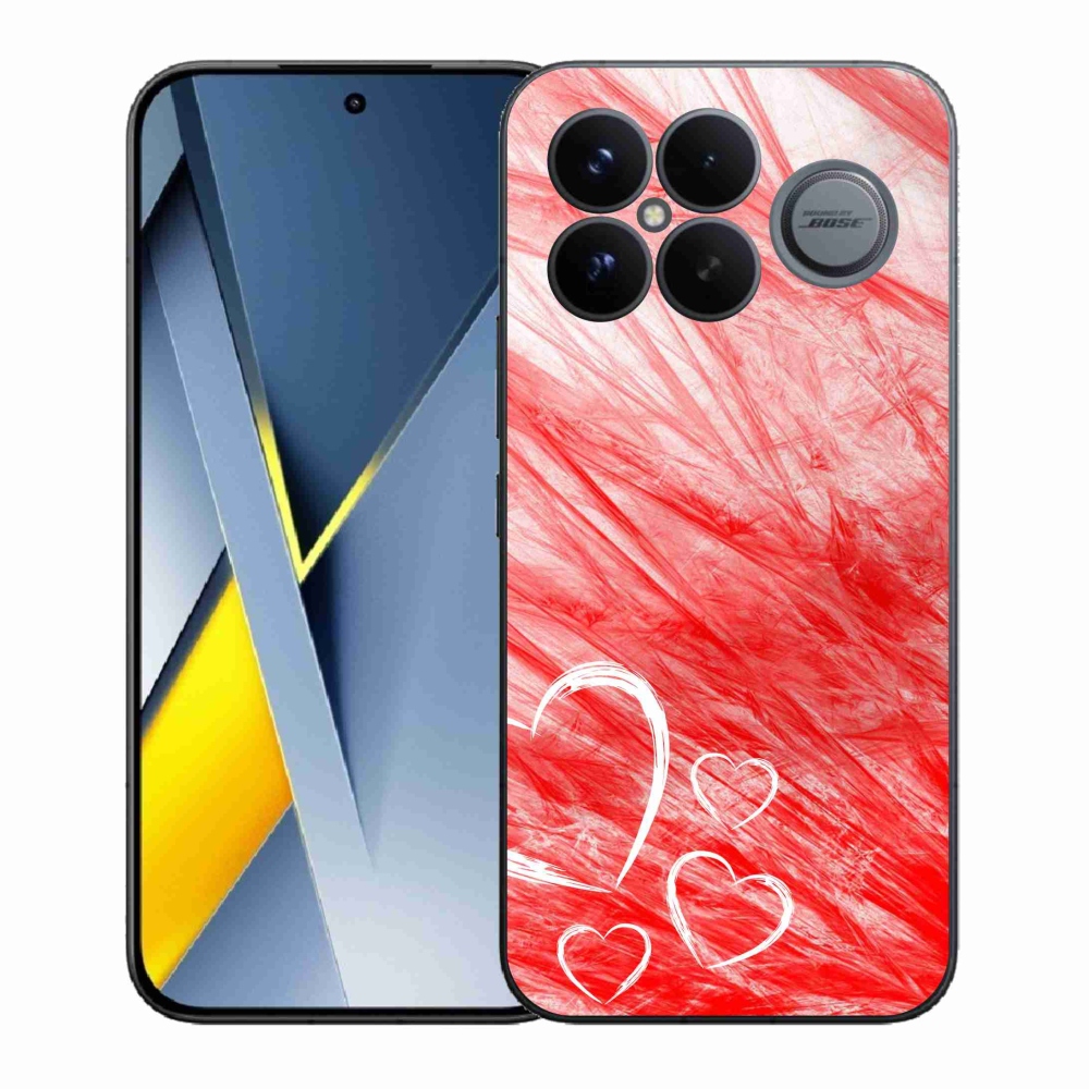 Gelový kryt mmCase na Xiaomi Poco F8 Ultra - heart