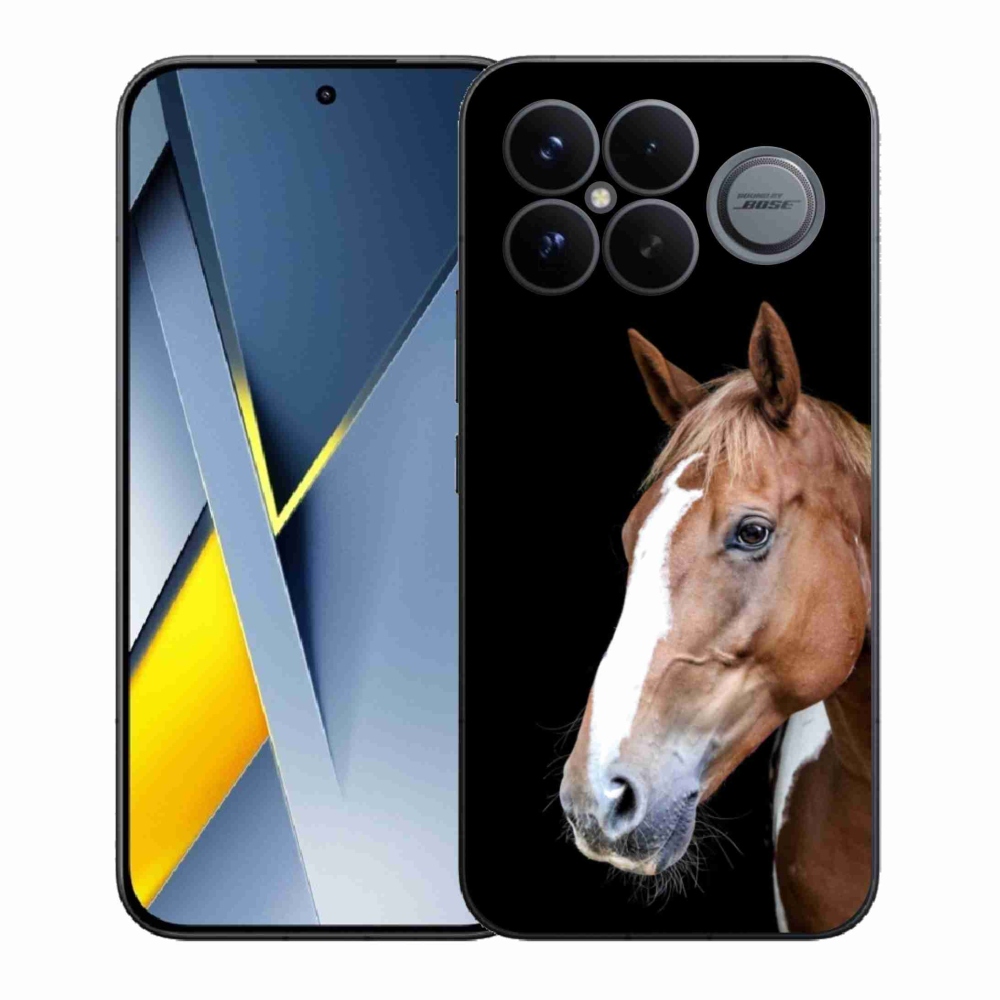 Gelový kryt mmCase na Xiaomi Poco F8 Ultra - hnědý kůň 3