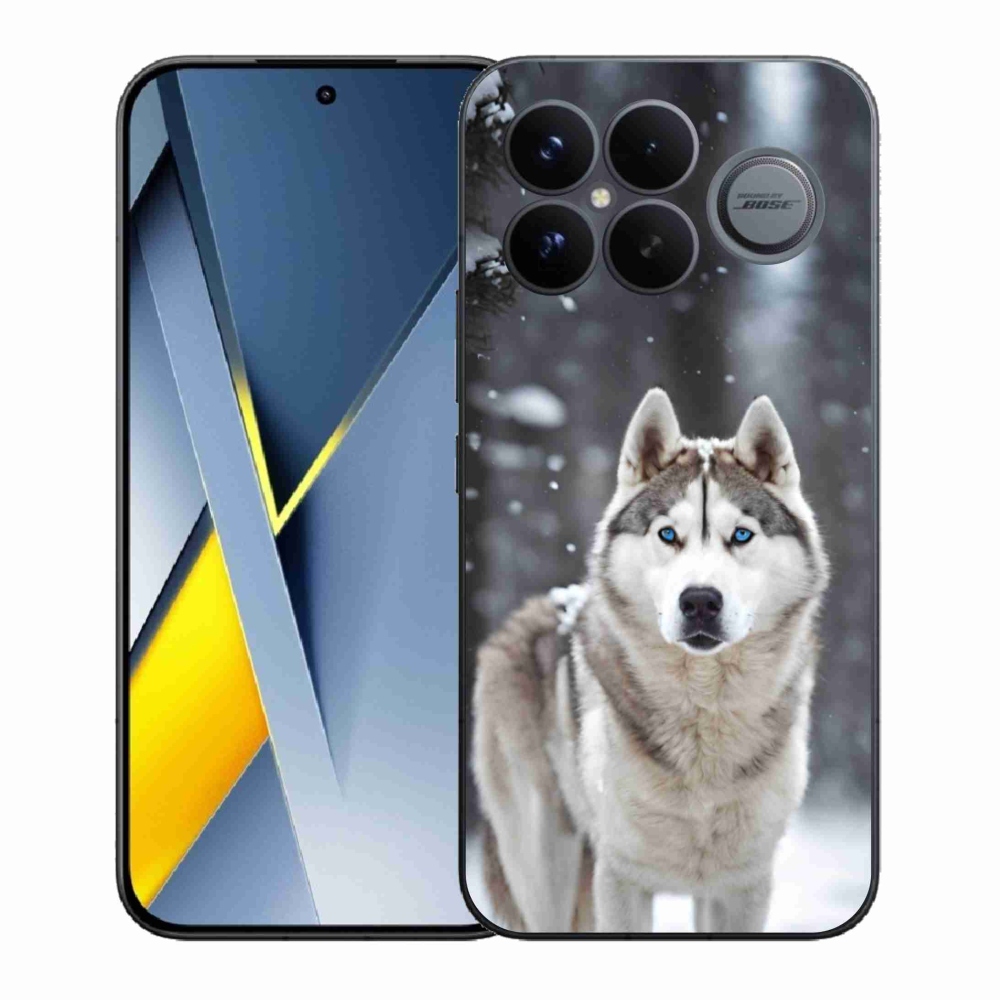Gelový kryt mmCase na Xiaomi Poco F8 Ultra - husky 2
