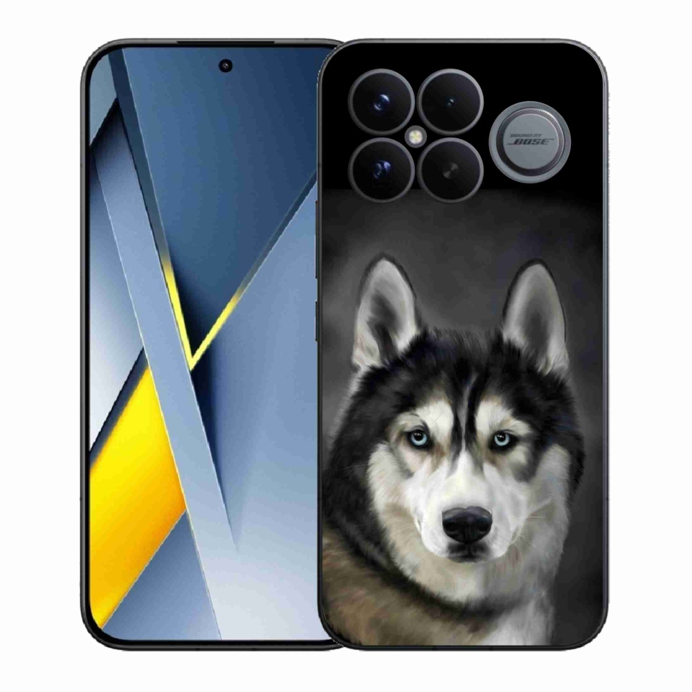 Gelový kryt mmCase na Xiaomi Poco F8 Ultra - husky