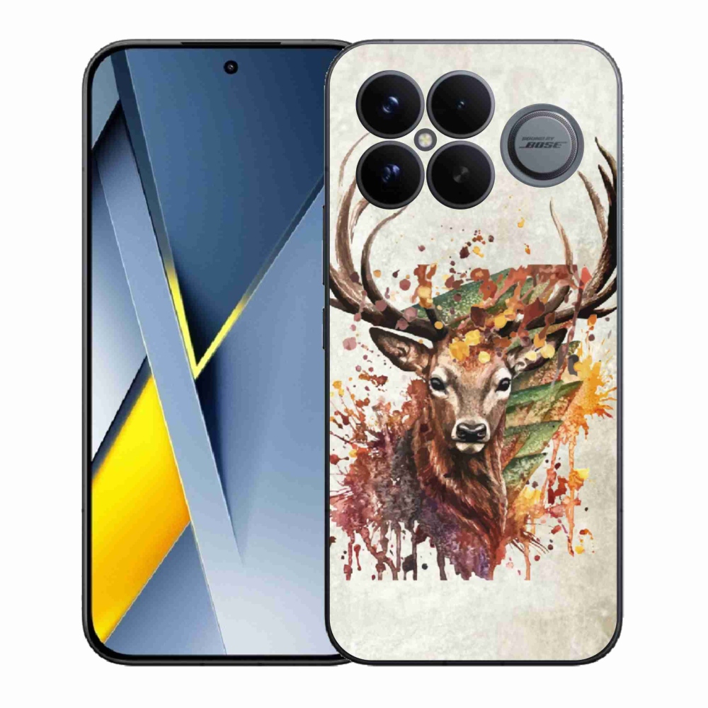 Gelový kryt mmCase na Xiaomi Poco F8 Ultra - jelen 1