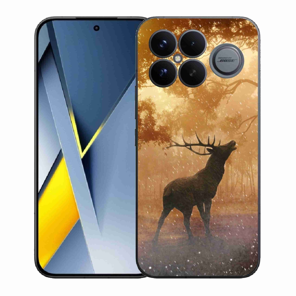 Gelový kryt mmCase na Xiaomi Poco F8 Ultra - jelen v říji