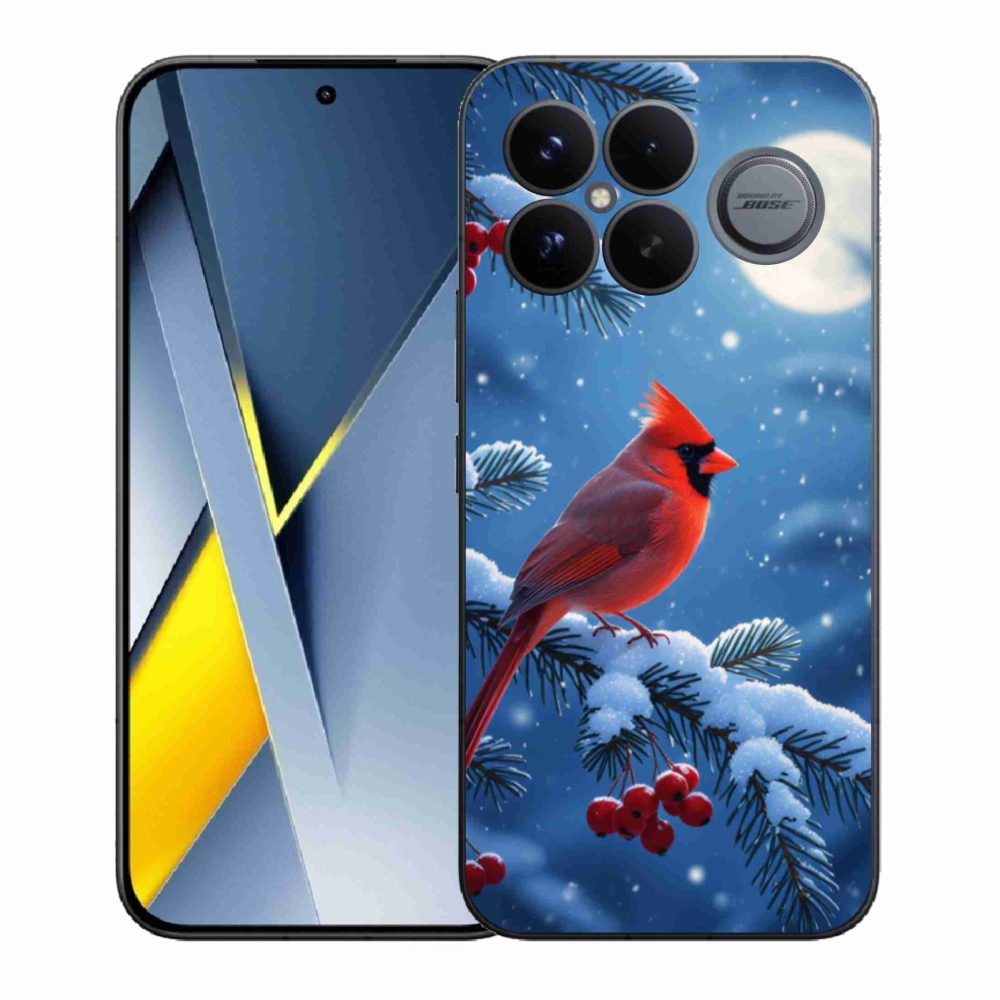 Gelový kryt mmCase na Xiaomi Poco F8 Ultra - kardinál červený