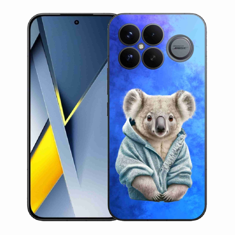Gelový kryt mmCase na Xiaomi Poco F8 Ultra - koala ve svetru
