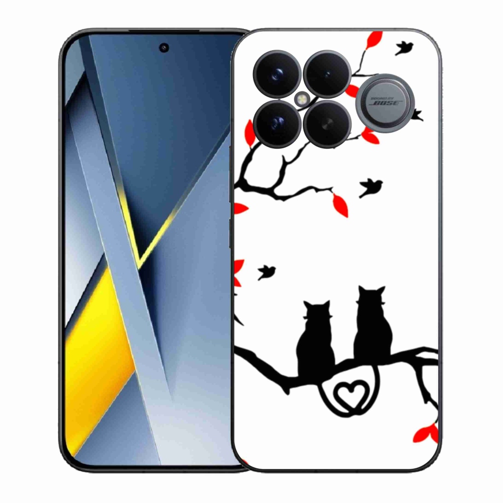 Gelový kryt mmCase na Xiaomi Poco F8 Ultra - kočičí láska