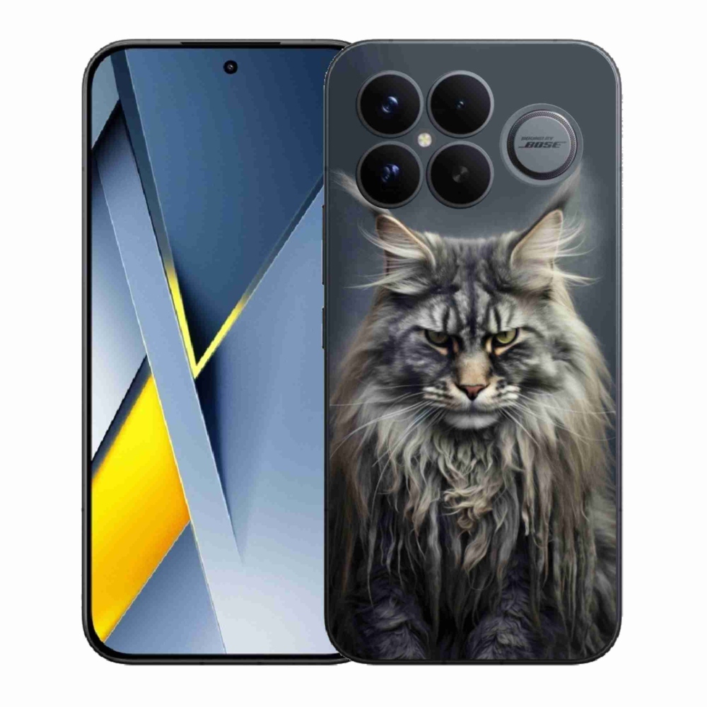 Gelový kryt mmCase na Xiaomi Poco F8 Ultra - kočíčí pohled 4