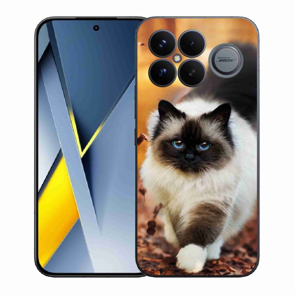 Gelový kryt mmCase na Xiaomi Poco F8 Ultra - kočka