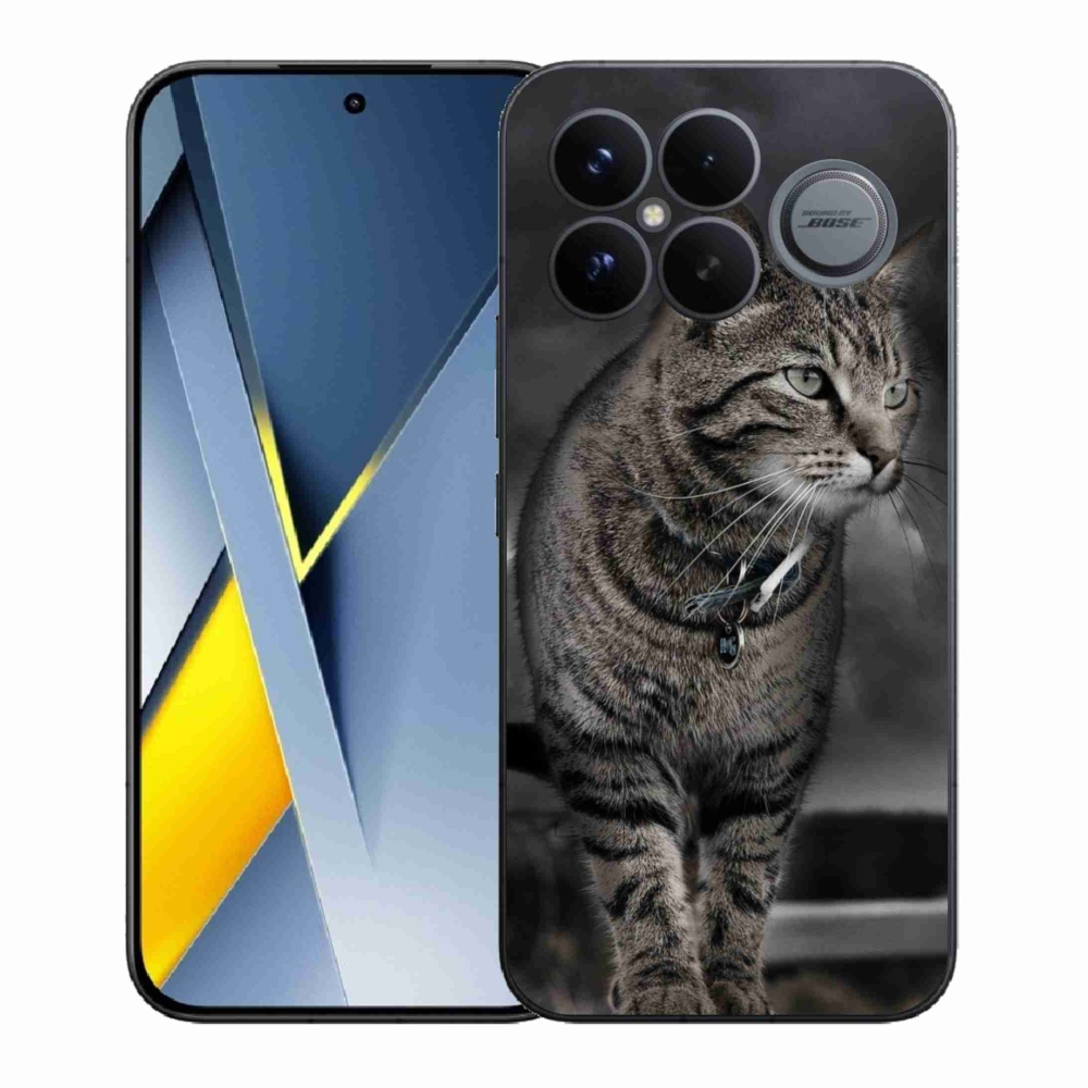 Gelový kryt mmCase na Xiaomi Poco F8 Ultra - kočka