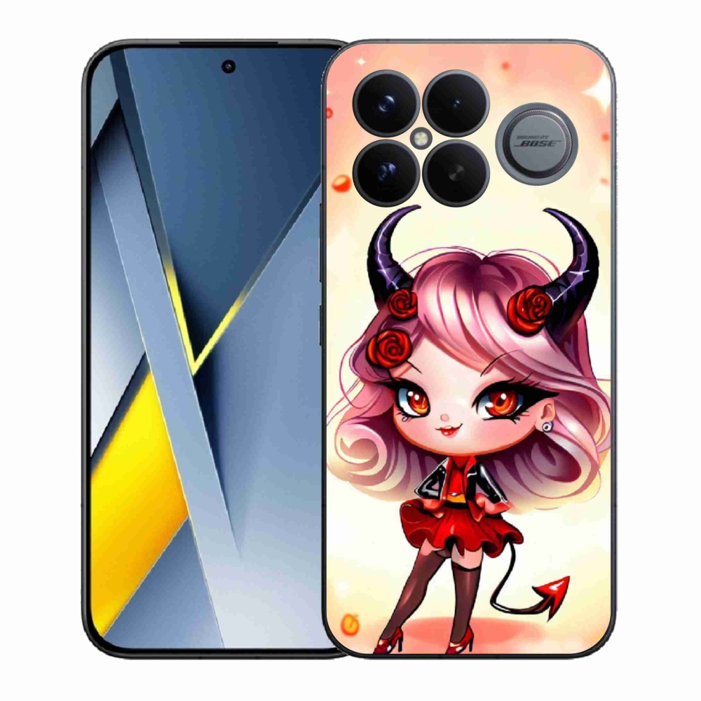 Gelový kryt mmCase na Xiaomi Poco F8 Ultra - kreslená čertice