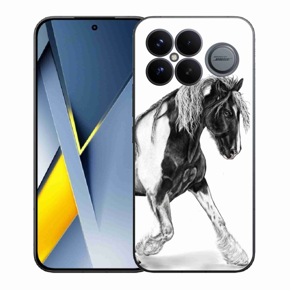 Gelový kryt mmCase na Xiaomi Poco F8 Ultra - kůň