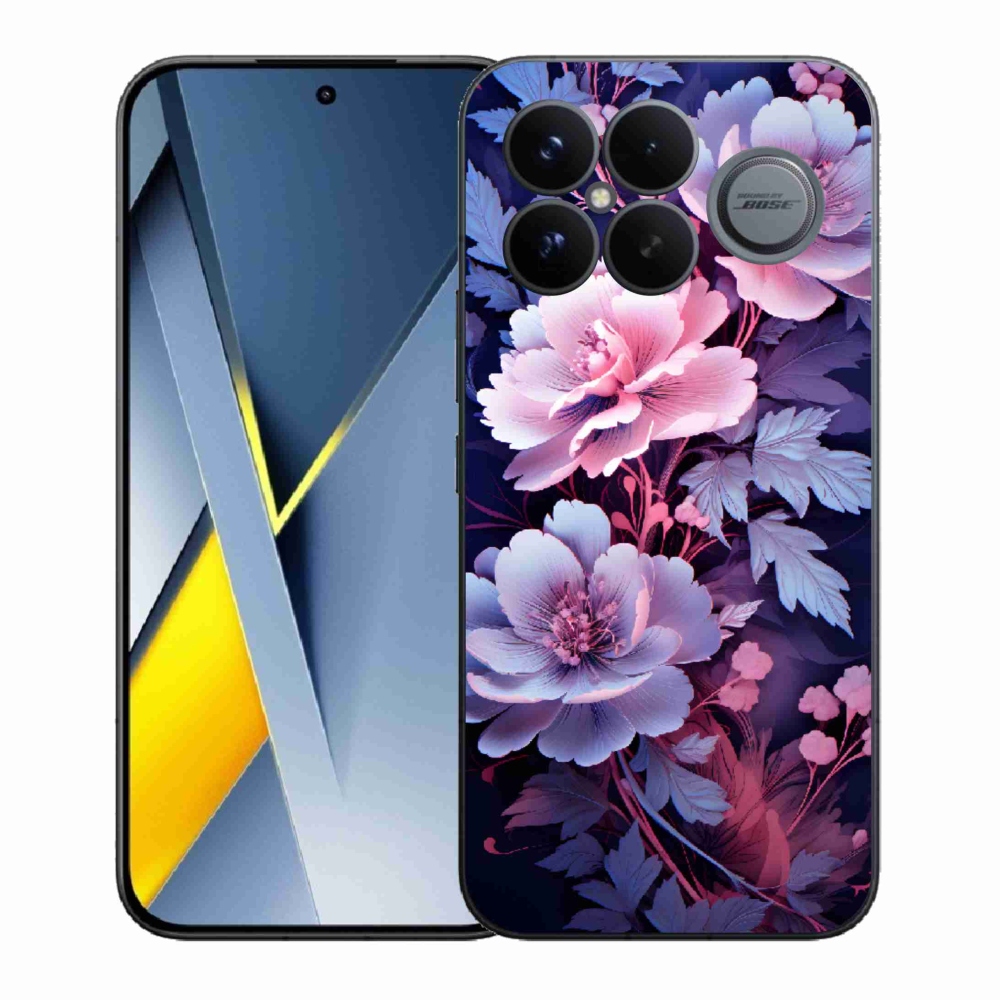 Gelový kryt mmCase na Xiaomi Poco F8 Ultra - květiny 11