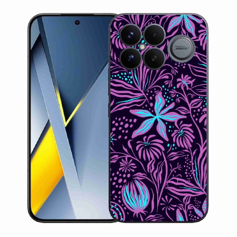 Gelový kryt mmCase na Xiaomi Poco F8 Ultra - květiny 2