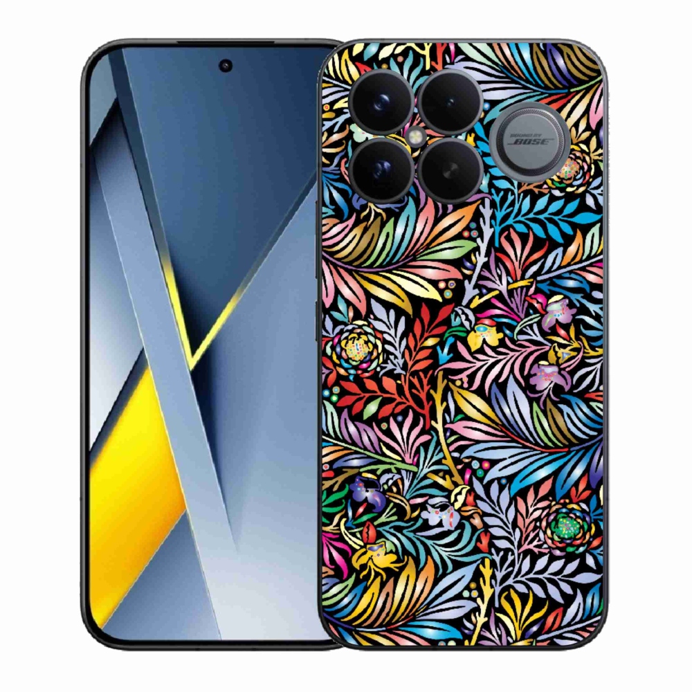 Gelový kryt mmCase na Xiaomi Poco F8 Ultra - květiny 5