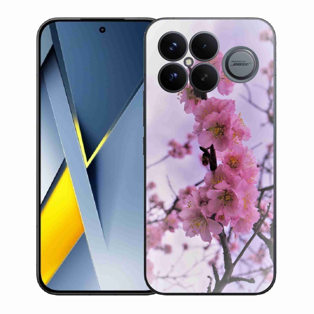 Gelový kryt mmCase na Xiaomi Poco F8 Ultra - květiny 7