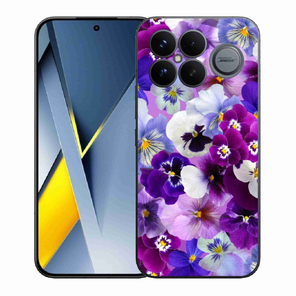 Gelový kryt mmCase na Xiaomi Poco F8 Ultra - květiny 9