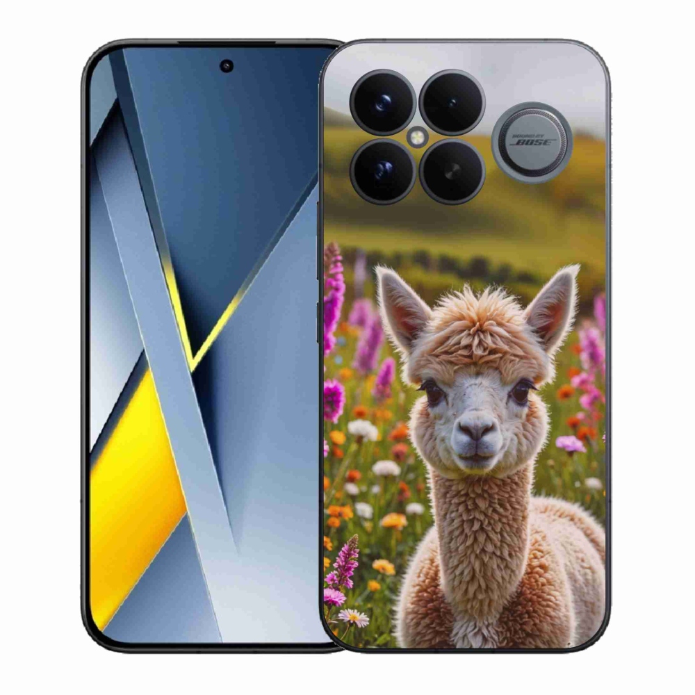 Gelový kryt mmCase na Xiaomi Poco F8 Ultra - lama na louce
