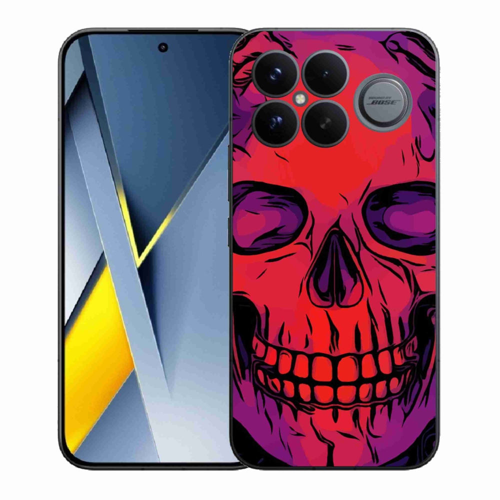 Gelový kryt mmCase na Xiaomi Poco F8 Ultra - lebka