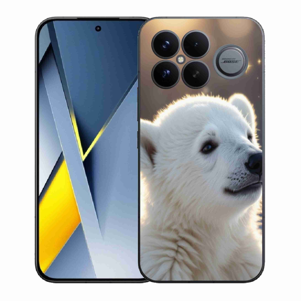 Gelový kryt mmCase na Xiaomi Poco F8 Ultra - lední medvěd