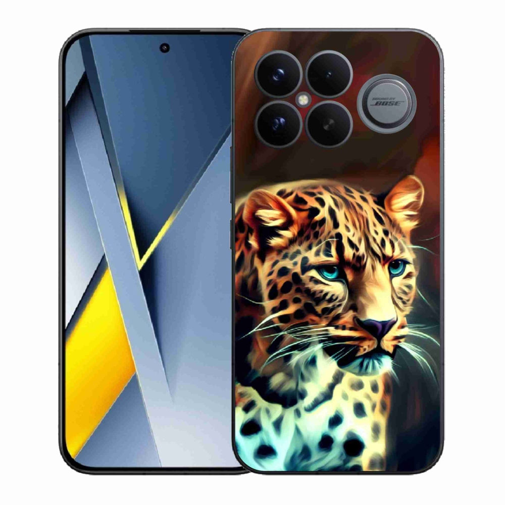 Gelový kryt mmCase na Xiaomi Poco F8 Ultra - leopard