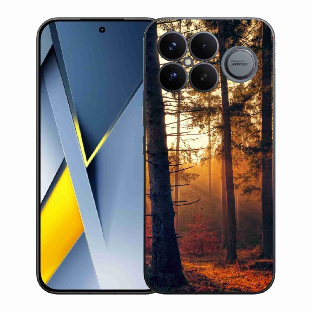 Gelový kryt mmCase na Xiaomi Poco F8 Ultra - les