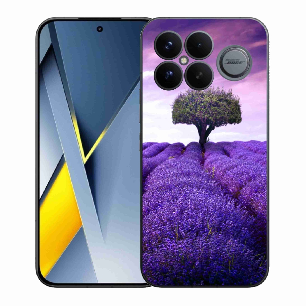Gelový kryt mmCase na Xiaomi Poco F8 Ultra - levandulová louka