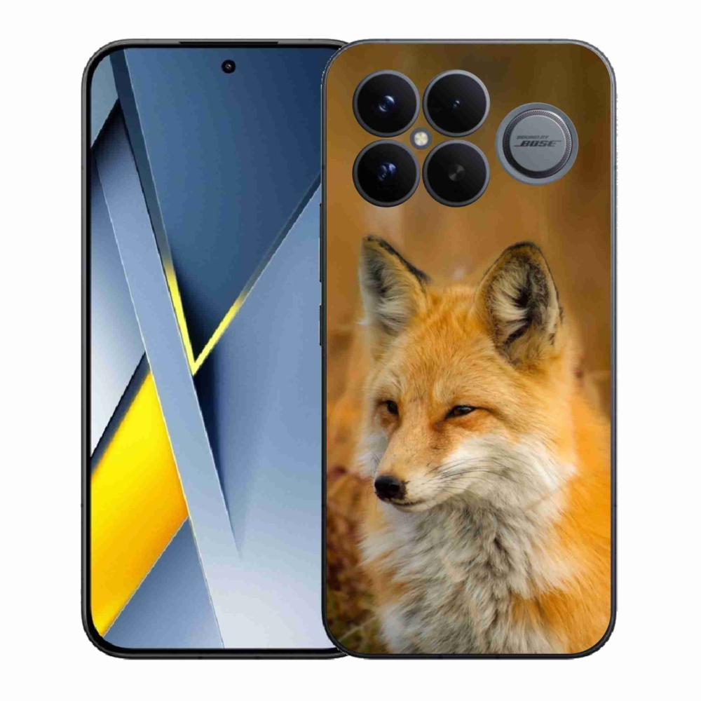 Gelový kryt mmCase na Xiaomi Poco F8 Ultra - liška