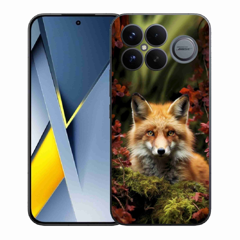 Gelový kryt mmCase na Xiaomi Poco F8 Ultra - liška v lese