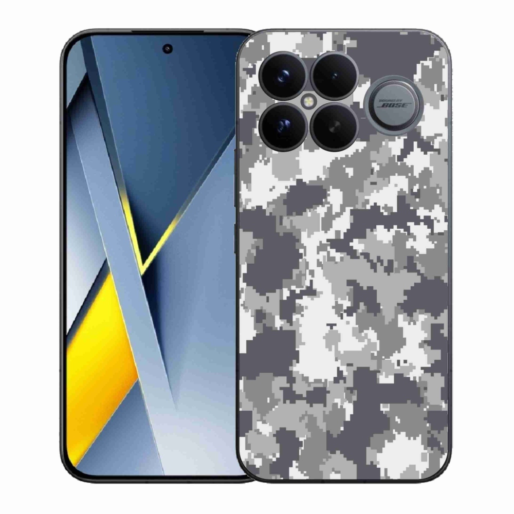 Gelový kryt mmCase na Xiaomi Poco F8 Ultra - maskáčový vzor 2