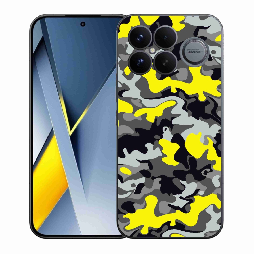 Gelový kryt mmCase na Xiaomi Poco F8 Ultra - maskáčový vzor 6