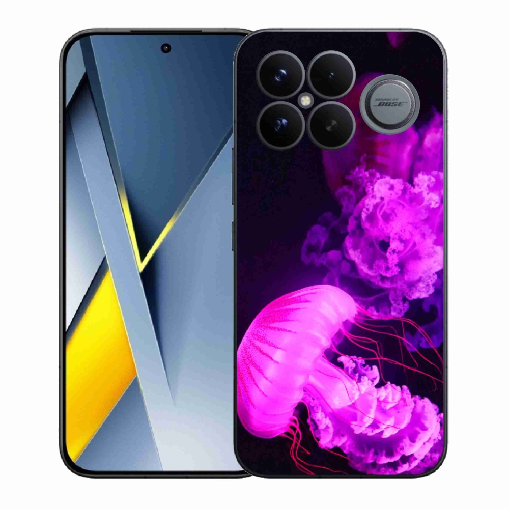 Gelový kryt mmCase na Xiaomi Poco F8 Ultra - medúza 1