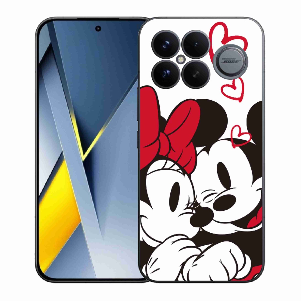 Gelový kryt mmCase na Xiaomi Poco F8 Ultra - minnie a mickey