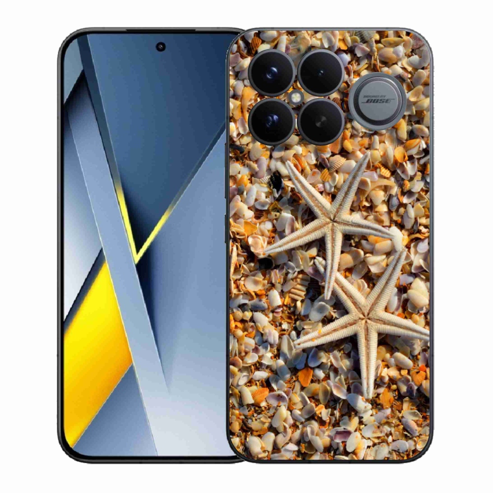 Gelový kryt mmCase na Xiaomi Poco F8 Ultra - mořské hvězdice