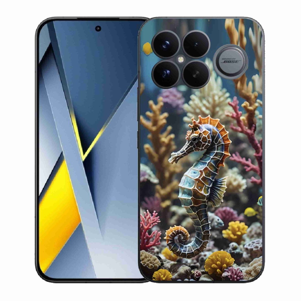 Gelový kryt mmCase na Xiaomi Poco F8 Ultra - mořský koník 2