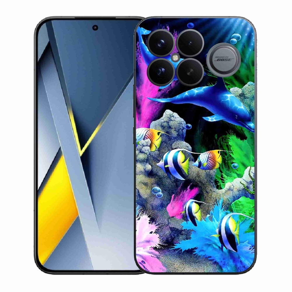Gelový kryt mmCase na Xiaomi Poco F8 Ultra - mořský svět